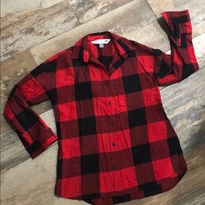 Buffalo plaid button up